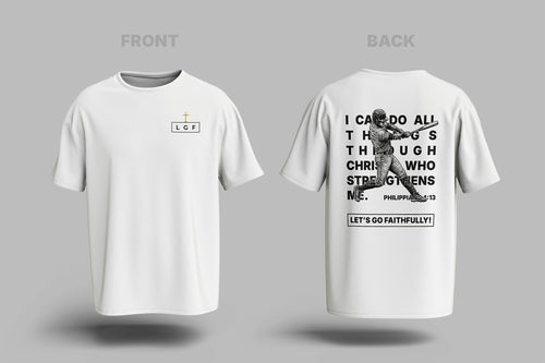 T-shirt Baseball Phil. 4:13