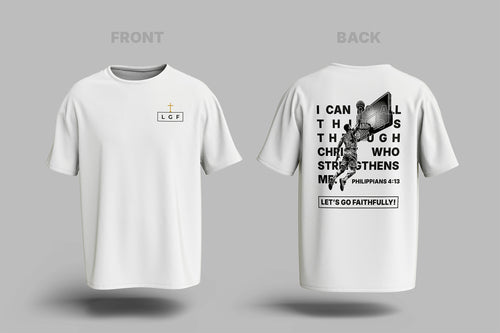 T-shirt Basketball Phil. 4:13