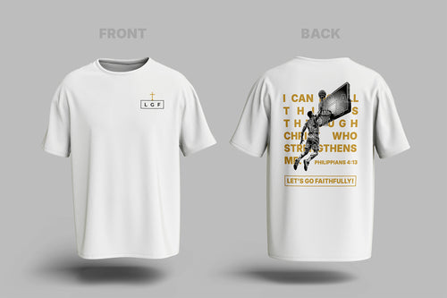 T-shirt Basketball Phil. 4:13