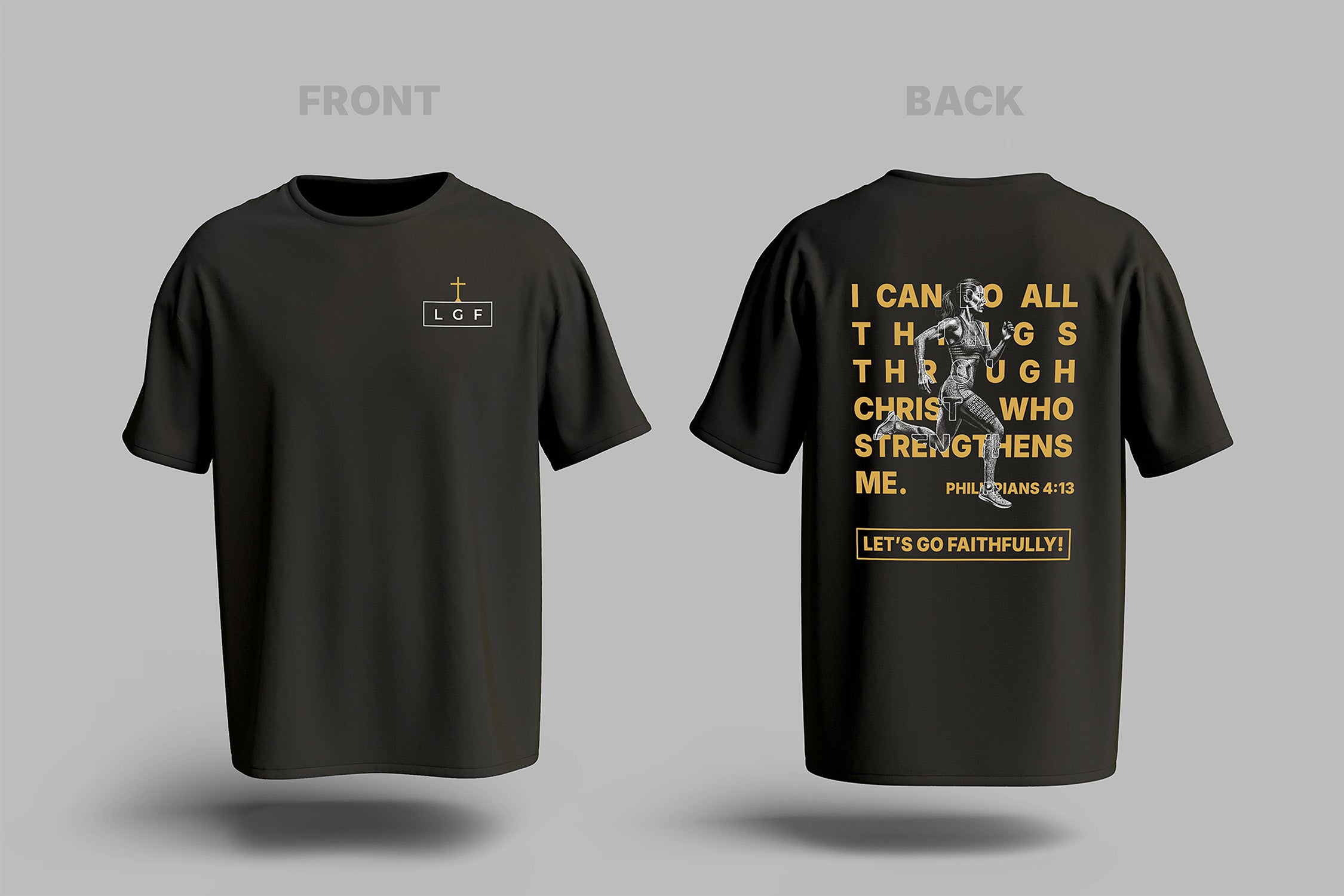 T-shirt Runner F Phil. 4:13