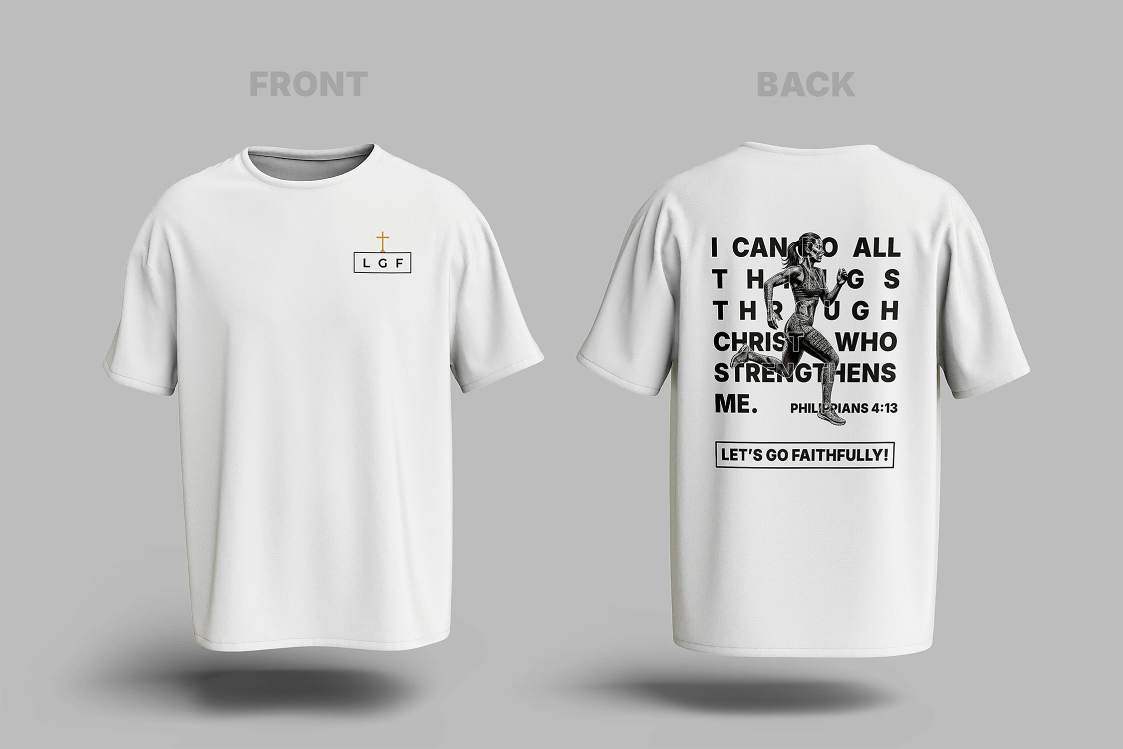 T-shirt Runner F Phil. 4:13