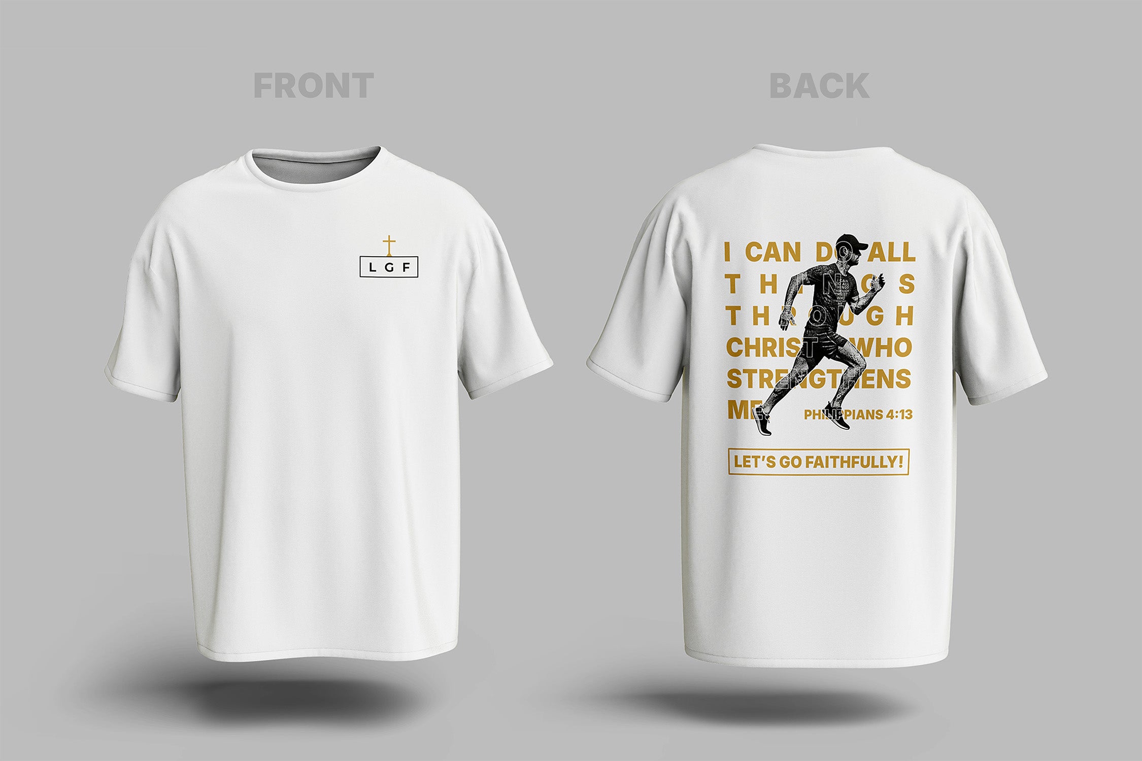 T-shirt Runner M Phil. 4:13