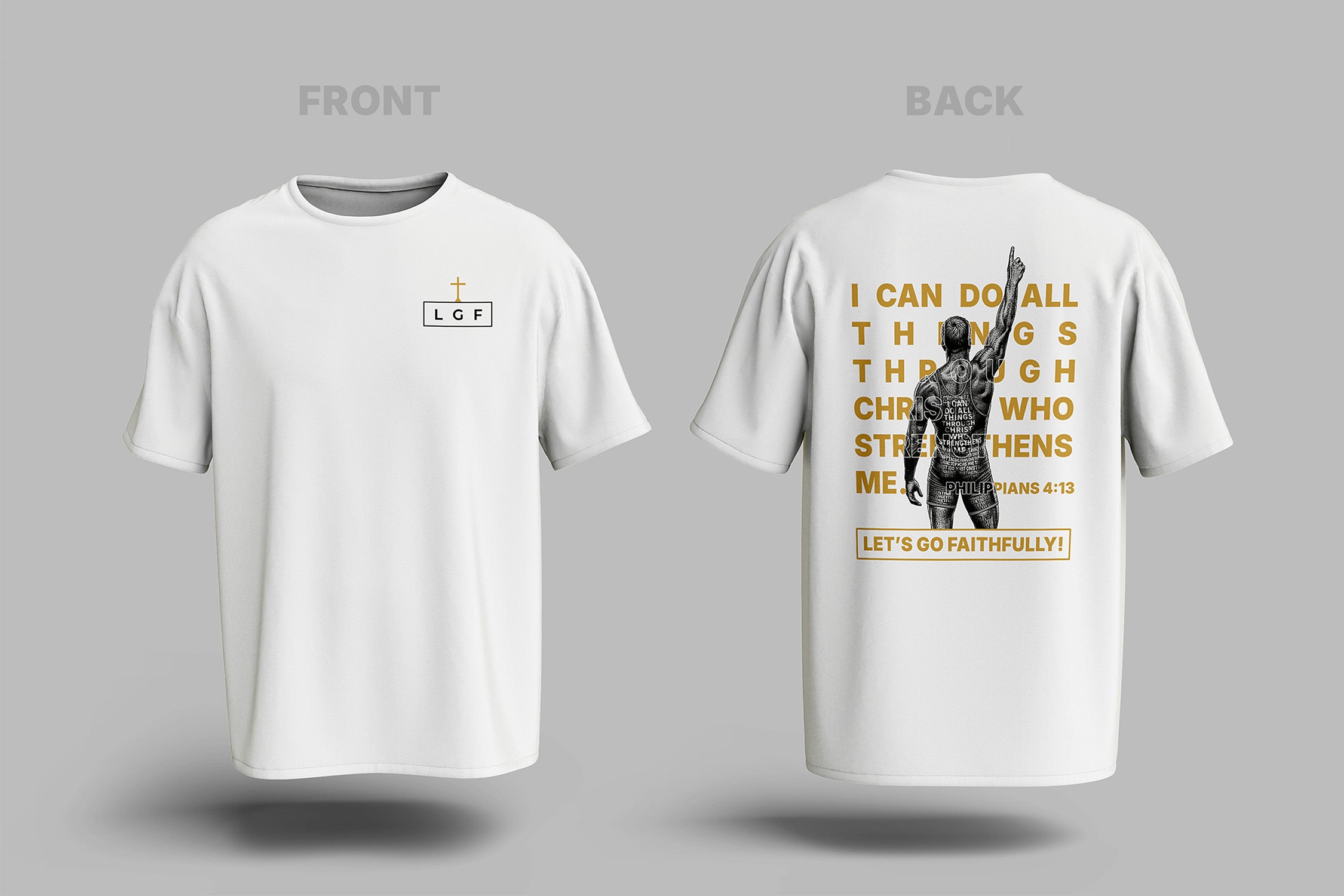 T-shirt Wrestler Phil. 4:13